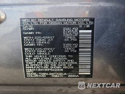 Zdjęcie 14 z 14 samochodu: 2019 NISSAN ROGUE SV VIN:KNMAT2MV3KP522306 - miniatura
