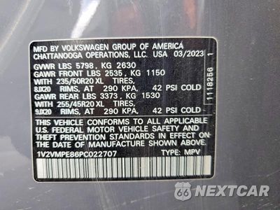 Zdjęcie 12 z 12 samochodu: 2023 VOLKSWAGEN ID.4 PRO S VIN:1V2VMPE86PC022707 - miniatura