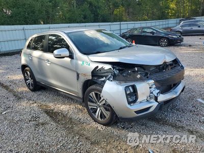 Czwarte zdjęcie samochodu z boku: 2023 MITSUBISHI OUTLANDER SPORT S/SE VIN:JA4ARUAU8PU009934 - miniatura