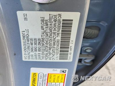 Zdjęcie 12 z 12 samochodu: 2022 HONDA ACCORD HYBRID SPORT VIN:1HGCV3F21NA023833 - miniatura