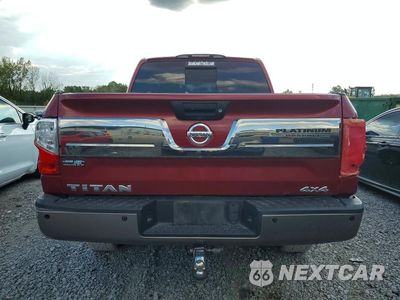 Piąte zdjęcie samochodu w środku: 2017 NISSAN TITAN PLATINUM RESERVE VIN:1N6AA1E51HN565820 - miniatura