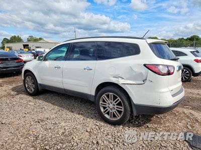 Drugie zdjęcie samochodu z przodu: 2015 CHEVROLET TRAVERSE LT VIN:1GNKVGKDXFJ332380 - miniatura