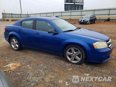 Czwarte zdjęcie samochodu z boku: 2013 DODGE AVENGER SE VIN:1C3CDZAB2DN565403 - miniatura