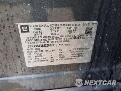 Zdjęcie 13 z 13 samochodu: 2018 CHEVROLET EQUINOX LT VIN:3GNAXSEV6JS567833 - miniatura