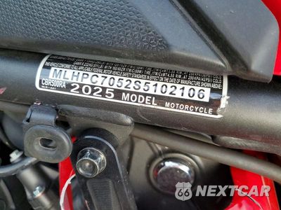 Zdjęcie 8 z 8 samochodu: 2025 HONDA CBR500 RA VIN:MLHPC7052S5102106 - miniatura
