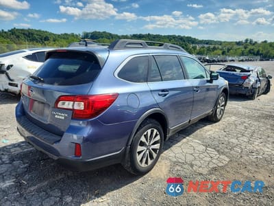 Trzecie zdjęcie samochodu z tyłu: 2016 SUBARU OUTBACK 2.5I LIMITED VIN:4S4BSANC9G3315136 - miniatura