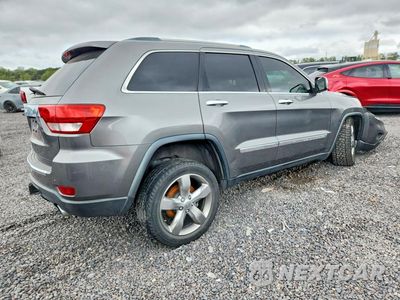 Trzecie zdjęcie samochodu z tyłu: 2013 JEEP GRAND CHEROKEE OVERLAND VIN:1C4RJECT2DC537917 - miniatura