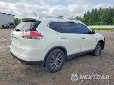 Trzecie zdjęcie samochodu z tyłu: 2016 NISSAN ROGUE SL VIN:5N1AT2MV5GC837862 - miniatura