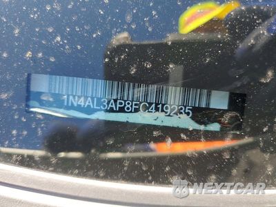 Zdjęcie 12 z 12 samochodu: 2015 NISSAN ALTIMA 2.5 S VIN:1N4AL3AP8FC419235 - miniatura