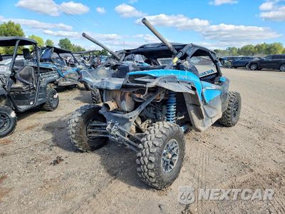 Czwarte zdjęcie samochodu z boku: 2022 CAN-AM MAVERICK X3 UTILITY VEHICLE VIN:3JBVGAV47NE000890 - miniatura