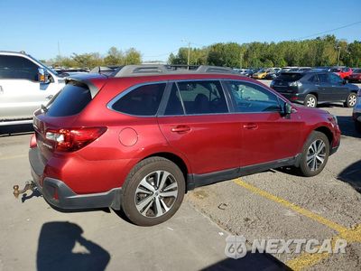 Trzecie zdjęcie samochodu z tyłu: 2018 SUBARU OUTBACK 2.5I LIMITED VIN:4S4BSAKC7J3380790 - miniatura