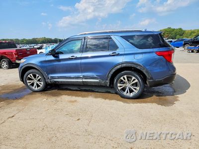Drugie zdjęcie samochodu z przodu: 2020 FORD EXPLORER PLATINUM VIN:1FM5K8HC2LGA76727 - miniatura