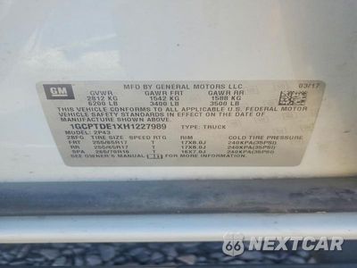 Zdjęcie 12 z 12 samochodu: 2017 CHEVROLET COLORADO Z71 VIN:1GCPTDE1XH1227989 - miniatura