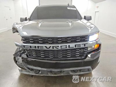 Piąte zdjęcie samochodu w środku: 2021 CHEVROLET SILVERADO C1500 CUSTOM VIN:3GCPWBEK6MG201776 - miniatura