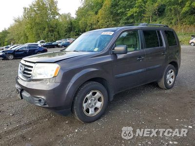 2012 HONDA PILOT LX 5FNYF4H25CB005151 - główne zdjęcie licytacji z USA - miniatura