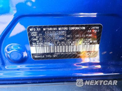 Zdjęcie 13 z 13 samochodu: 2017 MITSUBISHI OUTLANDER SPORT ES VIN:JA4AP3AU1HZ067226 - miniatura