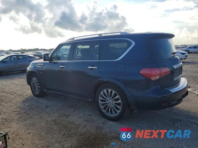 Drugie zdjęcie samochodu z przodu: 2015 INFINITI QX80 BASE VIN:JN8AZ2NF3F9570036 - miniatura