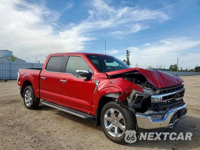 Czwarte zdjęcie samochodu z boku: 2023 FORD F150 SUPERCREW VIN:1FTFW1E51PFC32049 - miniatura