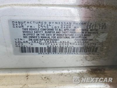 Zdjęcie 13 z 13 samochodu: 2017 NISSAN SENTRA S VIN:3N1AB7APXHY250661 - miniatura