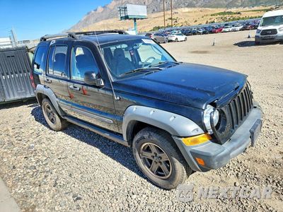 Czwarte zdjęcie samochodu z boku: 2006 JEEP LIBERTY RENEGADE VIN:1J4GL38K36W139682 - miniatura