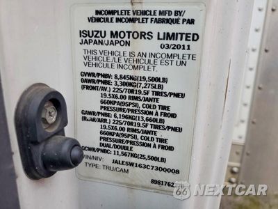 Zdjęcie 13 z 13 samochodu: 2012 ISUZU NRR BOX TRUCK VIN:JALE5W163C7300008 - miniatura