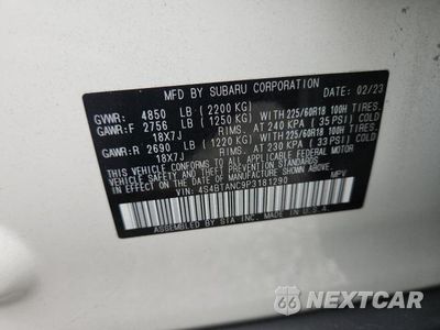 Zdjęcie 13 z 13 samochodu: 2023 SUBARU OUTBACK LIMITED VIN:4S4BTANC9P3181290 - miniatura