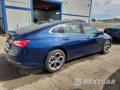 Trzecie zdjęcie samochodu z tyłu: 2022 CHEVROLET MALIBU LT VIN:1G1ZD5ST0NF116893 - miniatura