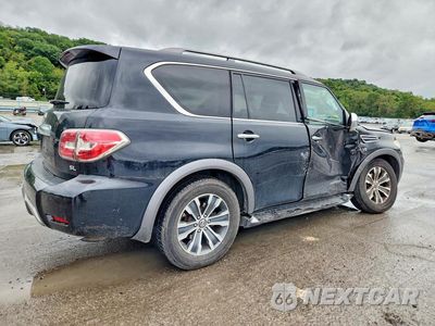 Trzecie zdjęcie samochodu z tyłu: 2019 NISSAN ARMADA SL VIN:JN8AY2NC1KX510156 - miniatura