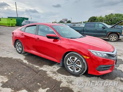 Czwarte zdjęcie samochodu z boku: 2017 HONDA CIVIC LX VIN:2HGFC2F56HH519904 - miniatura