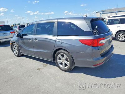Drugie zdjęcie samochodu z przodu: 2018 HONDA ODYSSEY EXL VIN:5FNRL6H76JB079230 - miniatura