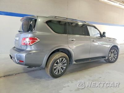 Trzecie zdjęcie samochodu z tyłu: 2020 NISSAN ARMADA SL VIN:JN8AY2ND2LX016270 - miniatura