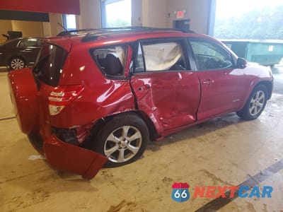 Trzecie zdjęcie samochodu z tyłu: 2012 TOYOTA RAV4 LIMITED VIN:2T3DF4DV9CW252424 - miniatura
