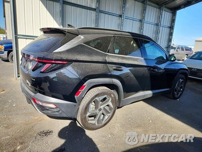 Trzecie zdjęcie samochodu z tyłu: 2022 HYUNDAI TUCSON LIMITED VIN:5NMJECAE3NH105544 - miniatura