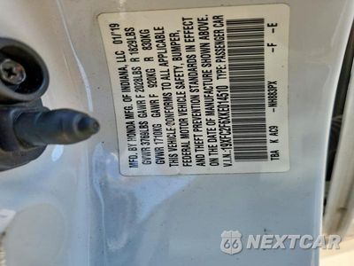 Zdjęcie 13 z 13 samochodu: 2019 HONDA CIVIC LX VIN:19XFC2F6XKE014510 - miniatura