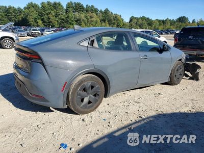 Trzecie zdjęcie samochodu z tyłu: 2023 TOYOTA PRIUS LE VIN:JTDACAAU9P3000915 - miniatura