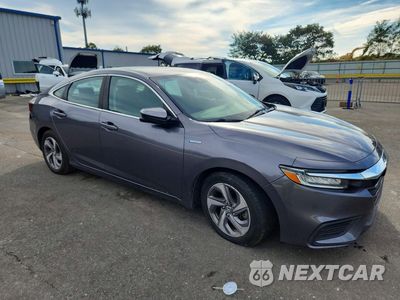 Czwarte zdjęcie samochodu z boku: 2020 HONDA INSIGHT EX VIN:19XZE4F52LE006848 - miniatura