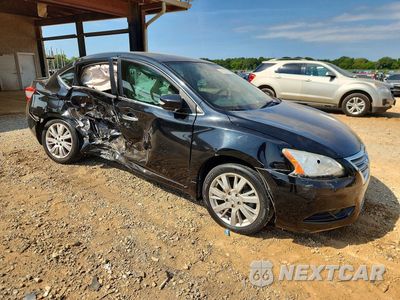 Czwarte zdjęcie samochodu z boku: 2013 NISSAN SENTRA S VIN:3N1AB7AP8DL763513 - miniatura