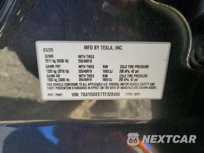 Zdjęcie 13 z 13 samochodu: 2026 TESLA MODEL Y VIN:7SAYGDEE7TF328406 - miniatura