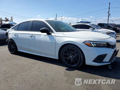 Czwarte zdjęcie samochodu z boku: 2023 HONDA CIVIC SPORT VIN:2HGFE2F57PH526921 - miniatura