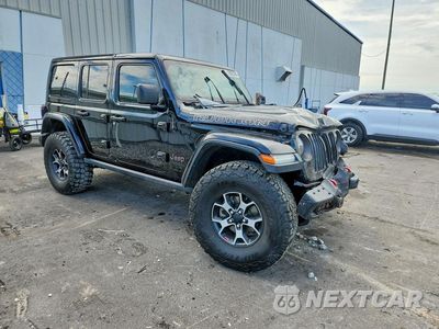 Czwarte zdjęcie samochodu z boku: 2019 JEEP WRANGLER UNLIMITED RUBICON VIN:1C4HJXFG1KW595289 - miniatura
