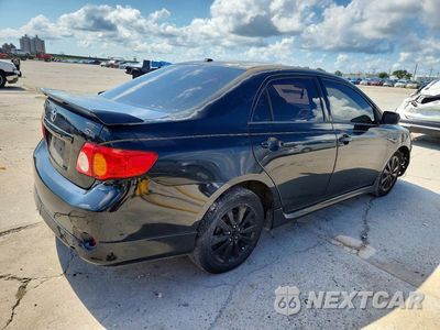 Trzecie zdjęcie samochodu z tyłu: 2009 TOYOTA COROLLA S VIN:1NXBU40E79Z105586 - miniatura