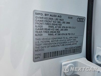 Zdjęcie 14 z 14 samochodu: 2026 AUDI Q5 PREMIUM PLUS VIN:WA12AAGU9T2006869 - miniatura