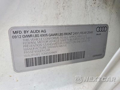 Zdjęcie 12 z 12 samochodu: 2013 AUDI A4 PREMIUM PLUS VIN:WAUFFAFL7DN022969 - miniatura