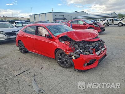 Czwarte zdjęcie samochodu z boku: 2017 HONDA CIVIC SPORT VIN:SHHFK7H43HU406211 - miniatura