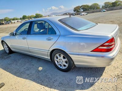 Drugie zdjęcie samochodu z przodu: 2002 MERCEDES-BENZ S 430 VIN:WDBNG70J32A292239 - miniatura