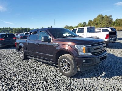 Czwarte zdjęcie samochodu z boku: 2019 FORD F150 SUPERCREW VIN:1FTEW1EP1KFC30565 - miniatura