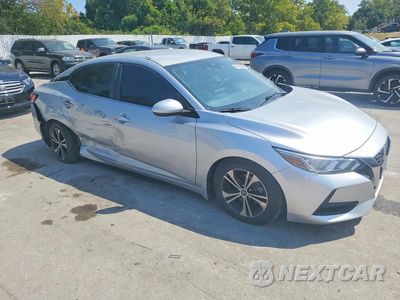 Czwarte zdjęcie samochodu z boku: 2020 NISSAN SENTRA SV VIN:3N1AB8CV1LY216540 - miniatura