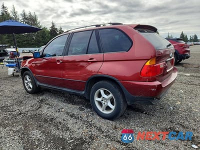 Drugie zdjęcie samochodu z przodu: 2002 BMW X5 3.0I VIN:5UXFA53522LP30410 - miniatura