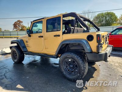 Drugie zdjęcie samochodu z przodu: 2014 JEEP WRANGLER UNLIMITED SPORT VIN:1C4HJWDG2EL194501 - miniatura