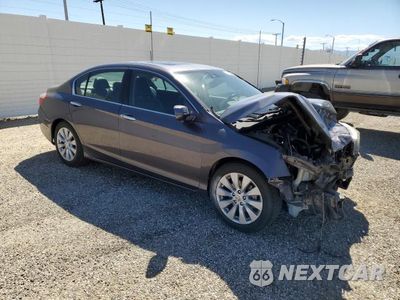 Czwarte zdjęcie samochodu z boku: 2014 HONDA ACCORD EXL VIN:1HGCR2F89EA308458 - miniatura
